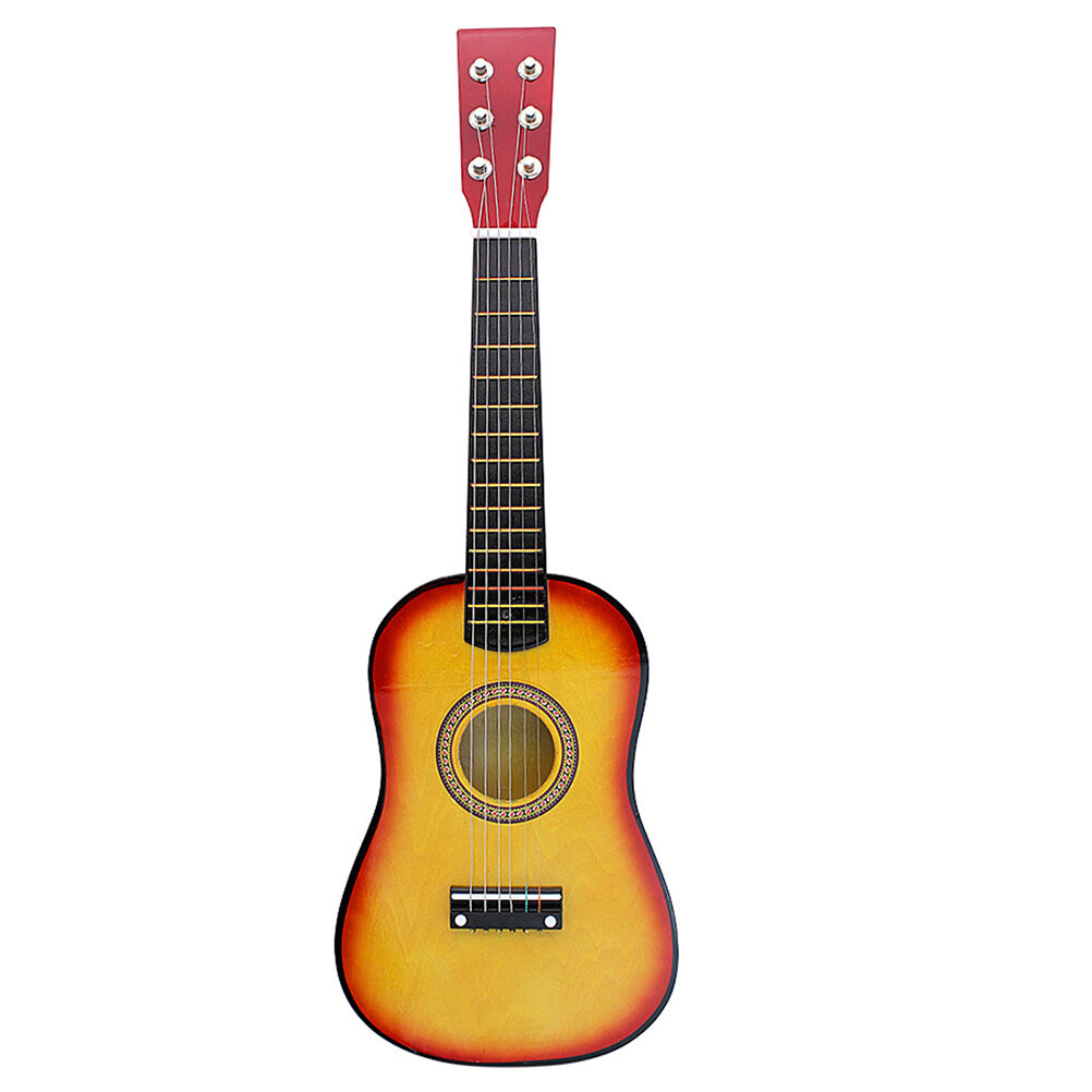 1Pc 23 Inch Folk Acoustic Guitar Music Instrument Small Guitar for Beginner